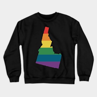 Idaho State Rainbow Crewneck Sweatshirt